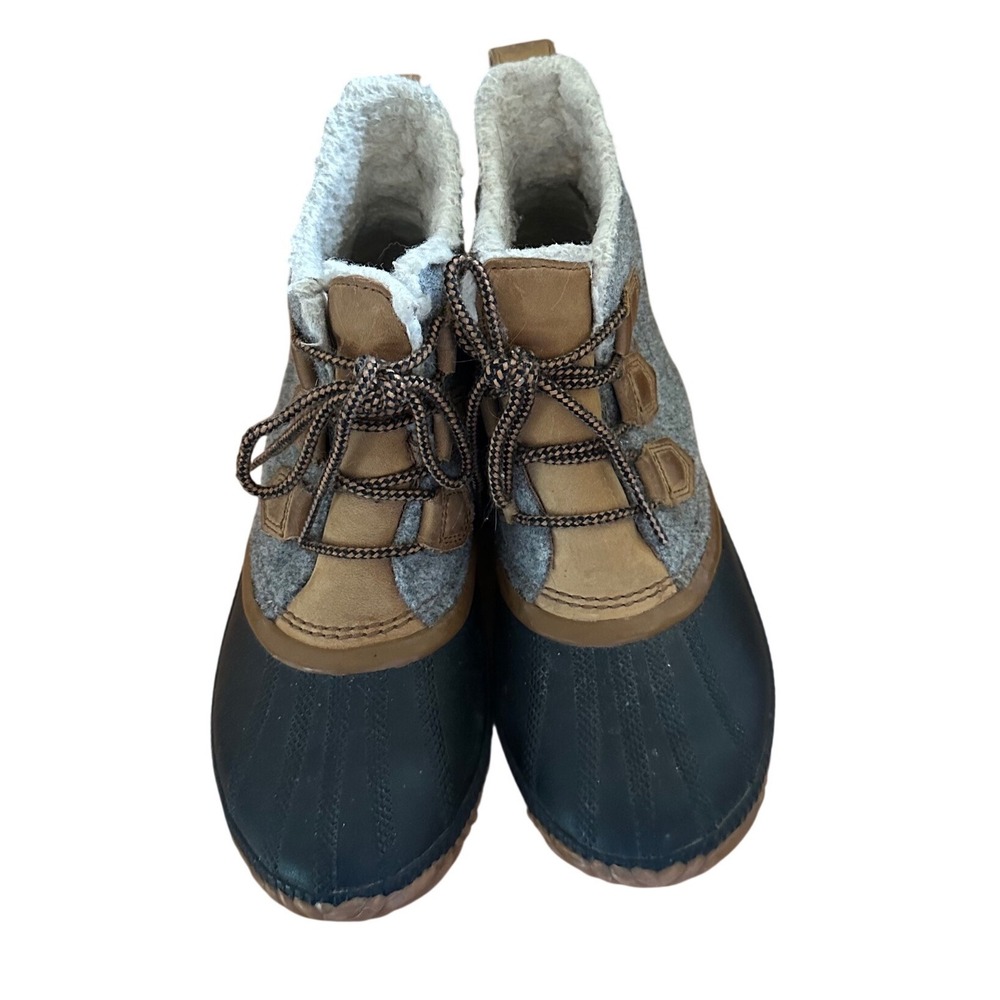 Sorel Women's Out 'N About Plus Felt Waterproof Duck Boot Size 8.5 Fur Lined